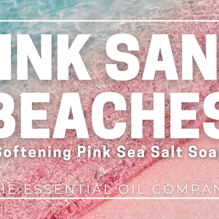 Pink Sand Beaches Softening Pink Salt Soap